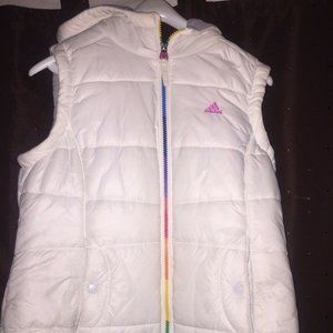 Adidas, White Vest Women SIZE S/P